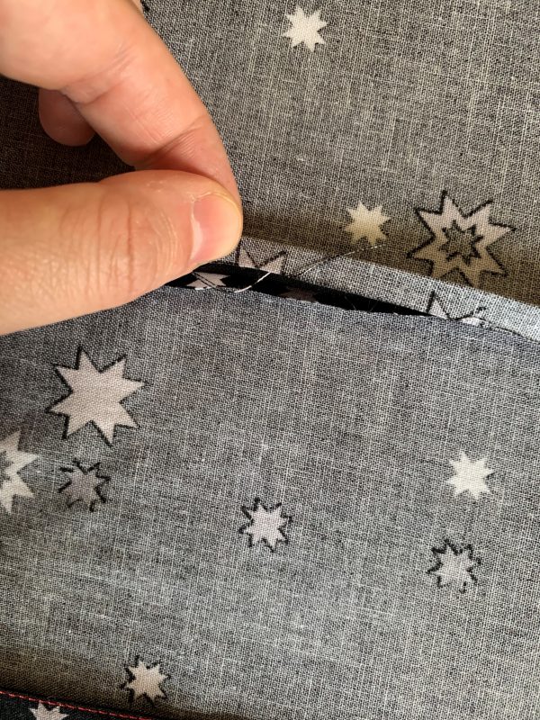Seam Finishes Sampler Flat Felled Seams Step 5