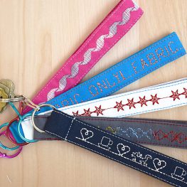 Customized Key Wristlet Tutorial by Erika Mulvenna