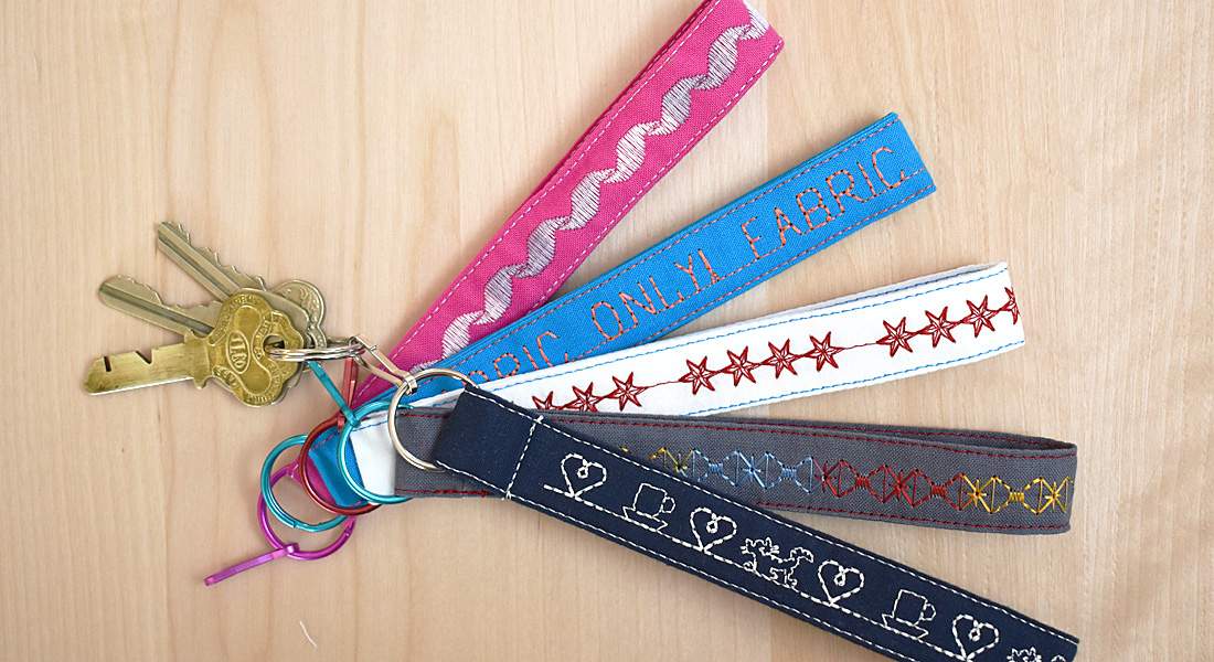 Customized Key Wristlet Tutorial by Erika Mulvenna