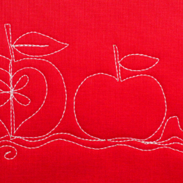 How to Free-motion Quilt an Apple Motif BERNINA WeAllSew Blog Slider 1100x600