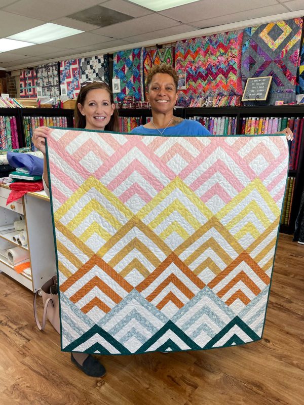 Gina’s BERNINA Sew and Tell- my first BERNINA Quilt