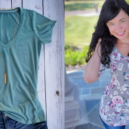 Tips for Sewing a Basic Tee - Fabric Selection BERNINA WeAllSew Blog Feature 1100x600
