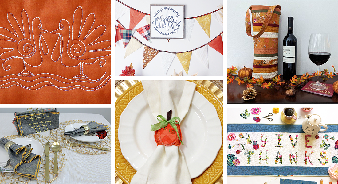 Thanksgiving Projects BERNINA WeAllSew Blog Feature 1100x600