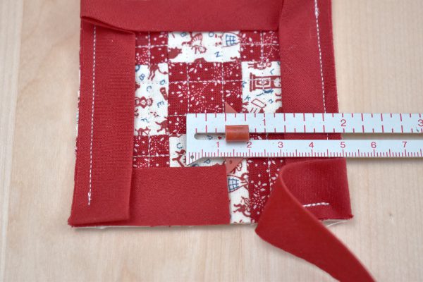 How to Make Mini Patchwork Ornaments by Erika Mulvenna