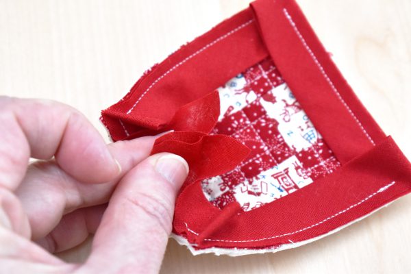 How to Make Mini Patchwork Ornaments by Erika Mulvenna