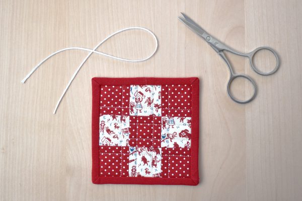 How to Make Mini Patchwork Ornaments by Erika Mulvenna
