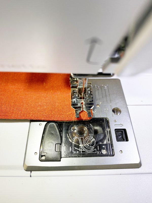 How to Sew and Embroider Give Thanks Placemats: Topstitch the placemat