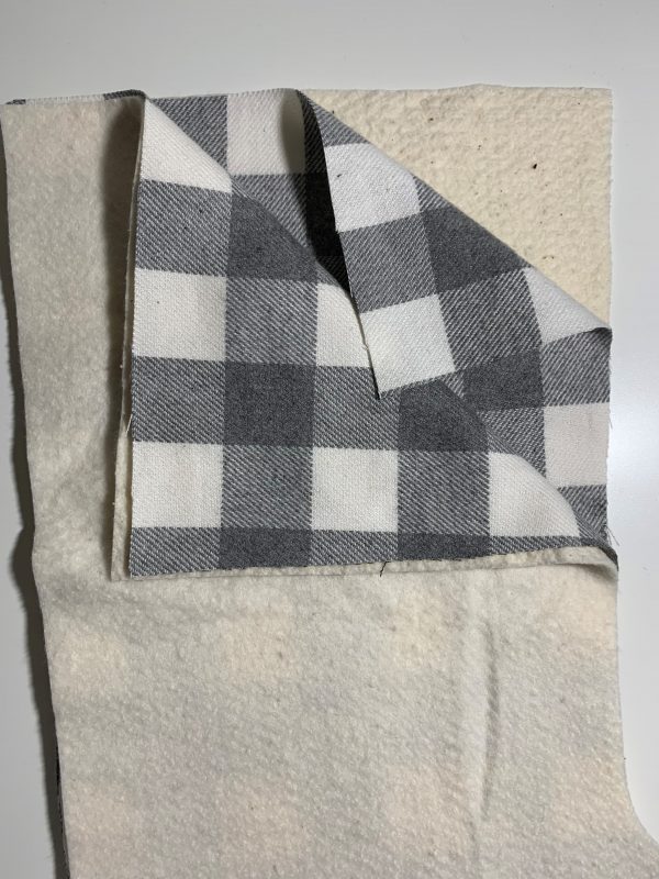 Stocking Outer and Batting