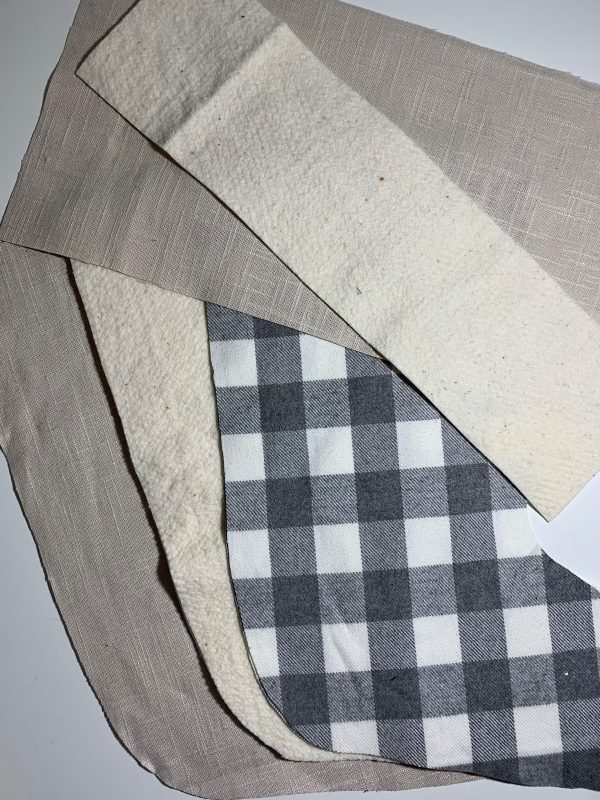 Cut Stocking Pattern Pieces