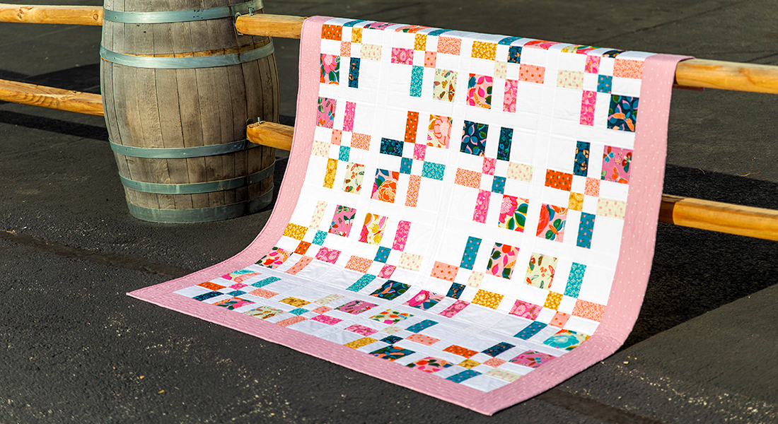 Stay Gold Quilt Along - Part 6 BERNINA WeAllSew Blog Feature 1100x600