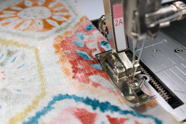Finish Seam with Overlock Stitch and Overlock Foot 2A
