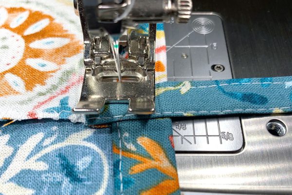 Stitch Strap in Place to Secure to Dress
