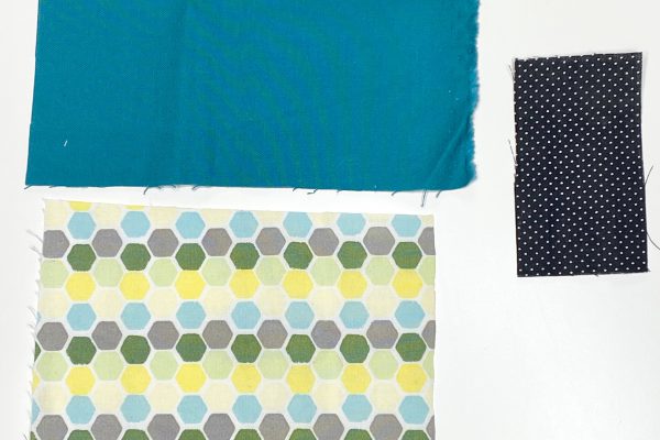 Keychain Tissue Holder - Cutting the fabric