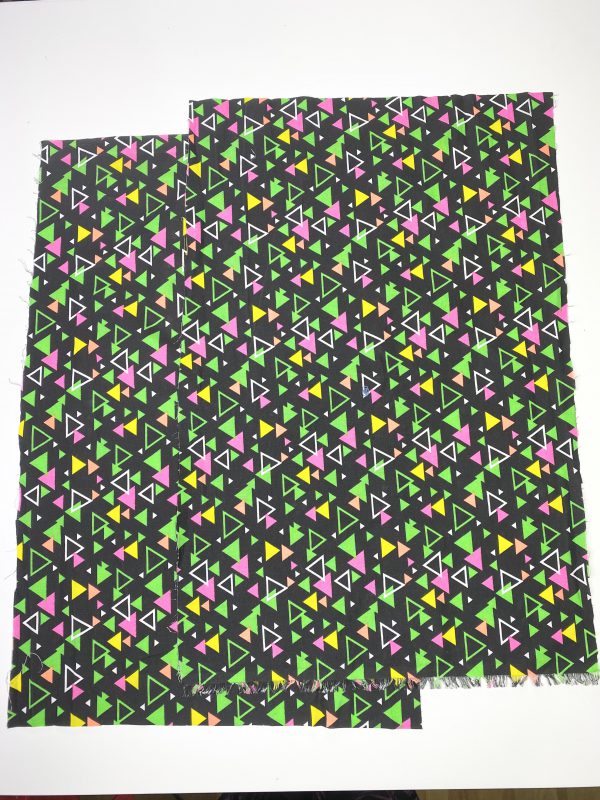 Reusable Popcorn Bag - Cutting fabric