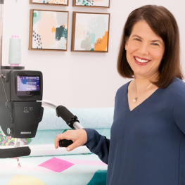 Longarm Quilting - Sit-Down vs. Frame BERNINA WeAllSew Blog Feature 1100x600