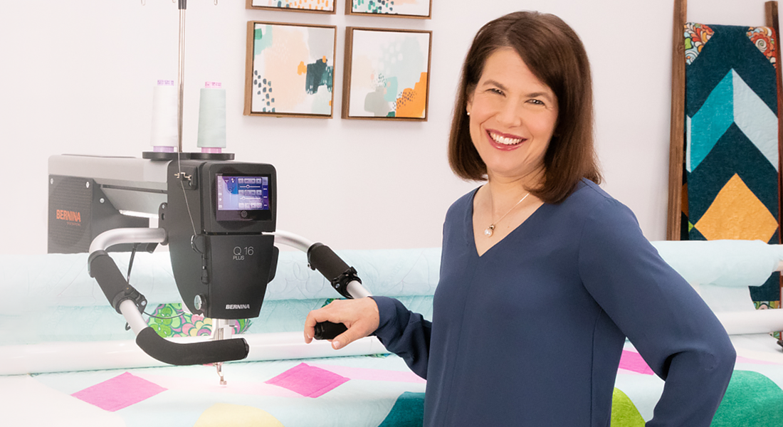 Longarm Quilting - Sit-Down vs. Frame BERNINA WeAllSew Blog Feature 1100x600