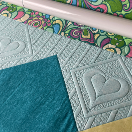 Diamonds 2 Quilt Along Part 3 Quilting Row Two BERNINA WeAllSew Blog Feature 1100x600