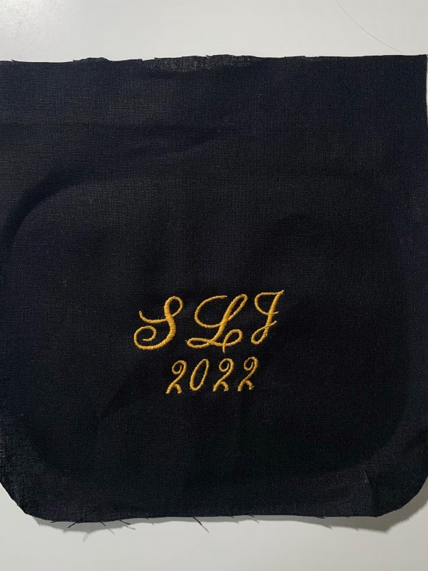 Embroidered Pocket Bag