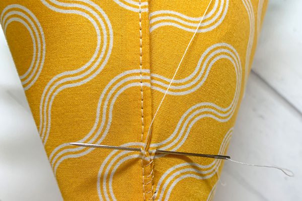 Fabric-Covered-Party-Birthday-Hat-Step-6-seam-and-finish