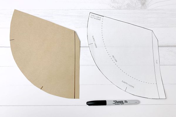 Fabric-Covered-Party-Hat-Step-1-trace-pattern