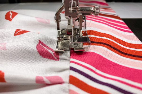 Stitch Waistband and Tie ends