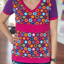 Modify a Knit Top Pattern to be Breastfeeding-friendly BERNINA WeAllSew Blog Feature 1100x600