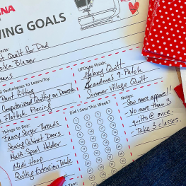 Sewing Goals BERNINA WeAllSew Blog Feature 1100x600