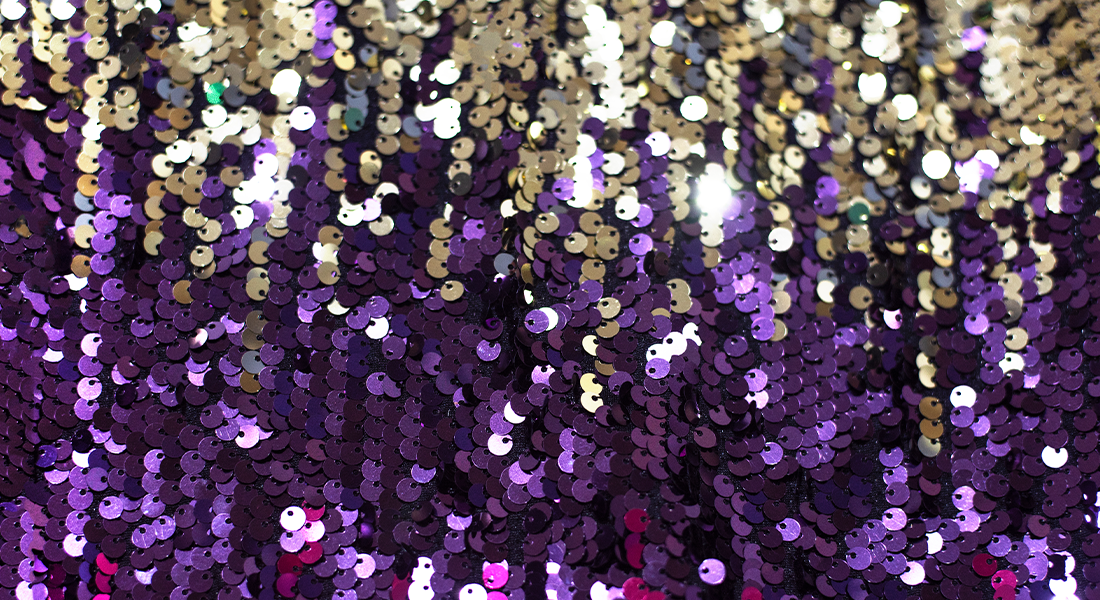 Sewing with Sequin Fabric - Tips and Tricks BERNINA WeAllSew Blog Feature 1100x600