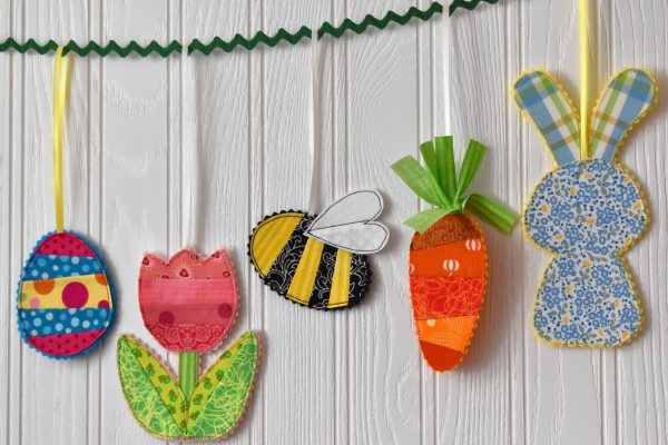 How to Sew Easter Ornaments by Erika Mulvenna