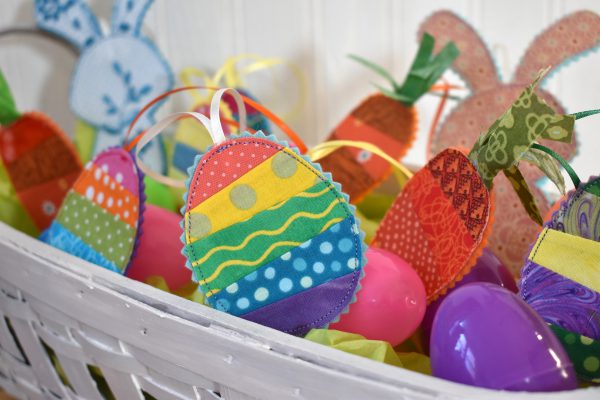 How to Sew Easter Ornaments by Erika Mulvenna