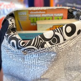 How to Sew a Lined Library Book Bag BERNINA WeAllSew Blog Feature 1100x600