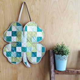 St. Patricks Day Wall Hanging BERNINA WeAllSew Blog Feature 1100x600