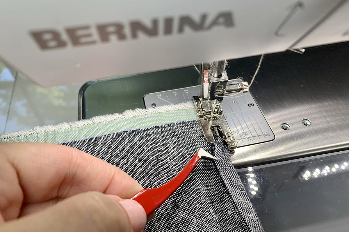 Embellished_Table_Runner_17_Starting_Hem_BERNINA_WeAllSew_Blog_1200x800px