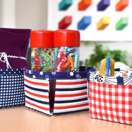 Fabric Pint Basket Tutorial by Erika Mulvenna