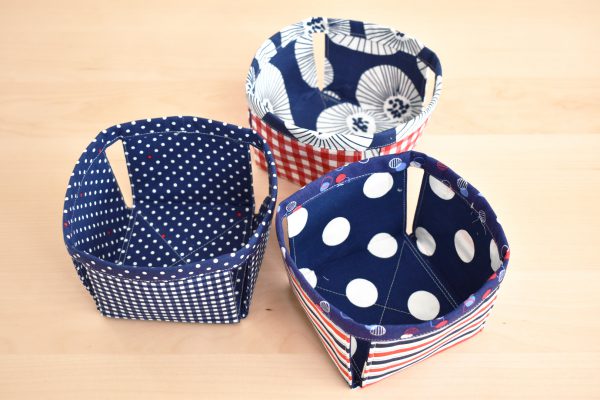 Fabric Pint Basket Tutorial by Erika Mulvenna