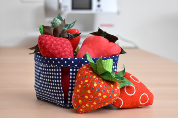 Fabric Pint Basket Tutorial by Erika Mulvenna