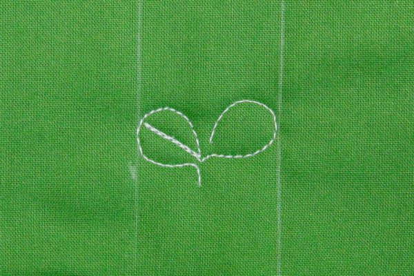 Step Three, Shamrock Motif, BERNINA WeAllSew Blog, 1200 x 800, Lori Kennedy FMQ