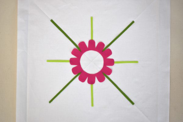 Spring Table Topper Tutorial by Erika Mulvenna
