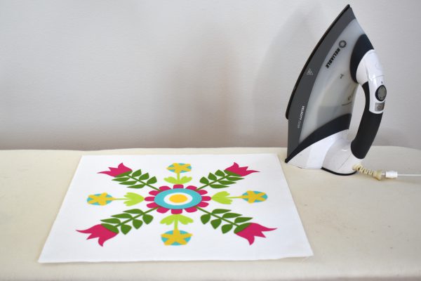 Spring Table Topper Tutorial by Erika Mulvenna