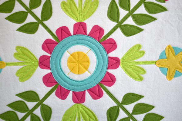 Spring Table Topper Tutorial by Erika Mulvenna