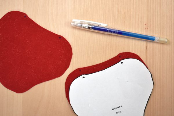 How to Make a Strawberry Pincushion by Erika Mulvenna