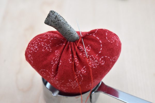 How to Make a Strawberry Pincushion by Erika Mulvenna
