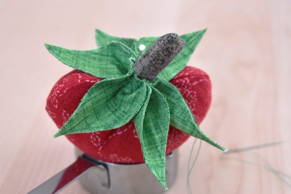 How to Make a Strawberry Pincushion by Erika Mulvenna