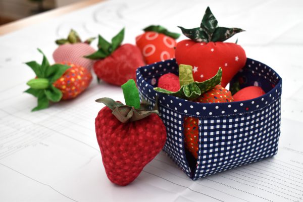 How to Make a Strawberry Pincushion by Erika Mulvenna