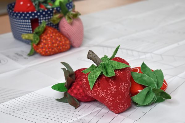 How to Make a Strawberry Pincushion by Erika Mulvenna