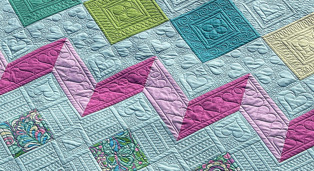 Diamonds 2 QAL Part 6 BERNINA WeallSew Blog Feature 1100x600