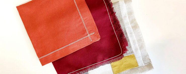 How to Make Napkins with an Overlocker- Three Ways BERNINA WeAllSew Blog Slider 1100x600