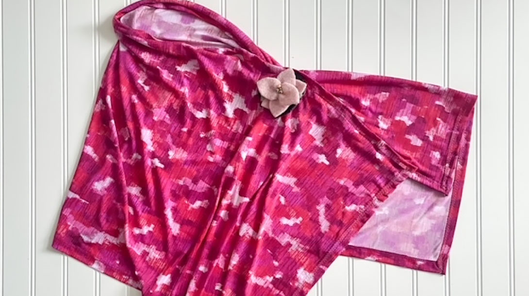 How to Sew an Adult Scarf-style Bib BERNINA WeAllSew Blog Feature 1090x610