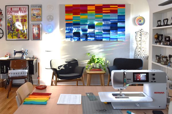 How to make a simple temperature quilt by Erika Mulvenna