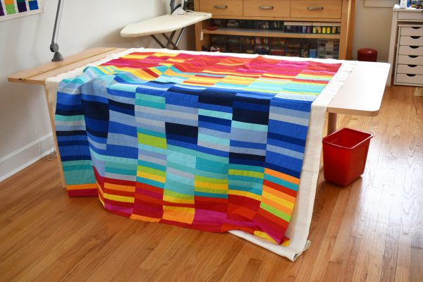 How to make a simple temperature quilt by Erika Mulvenna